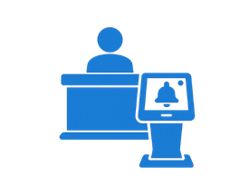 Digitale receptie bij onbemande receptie